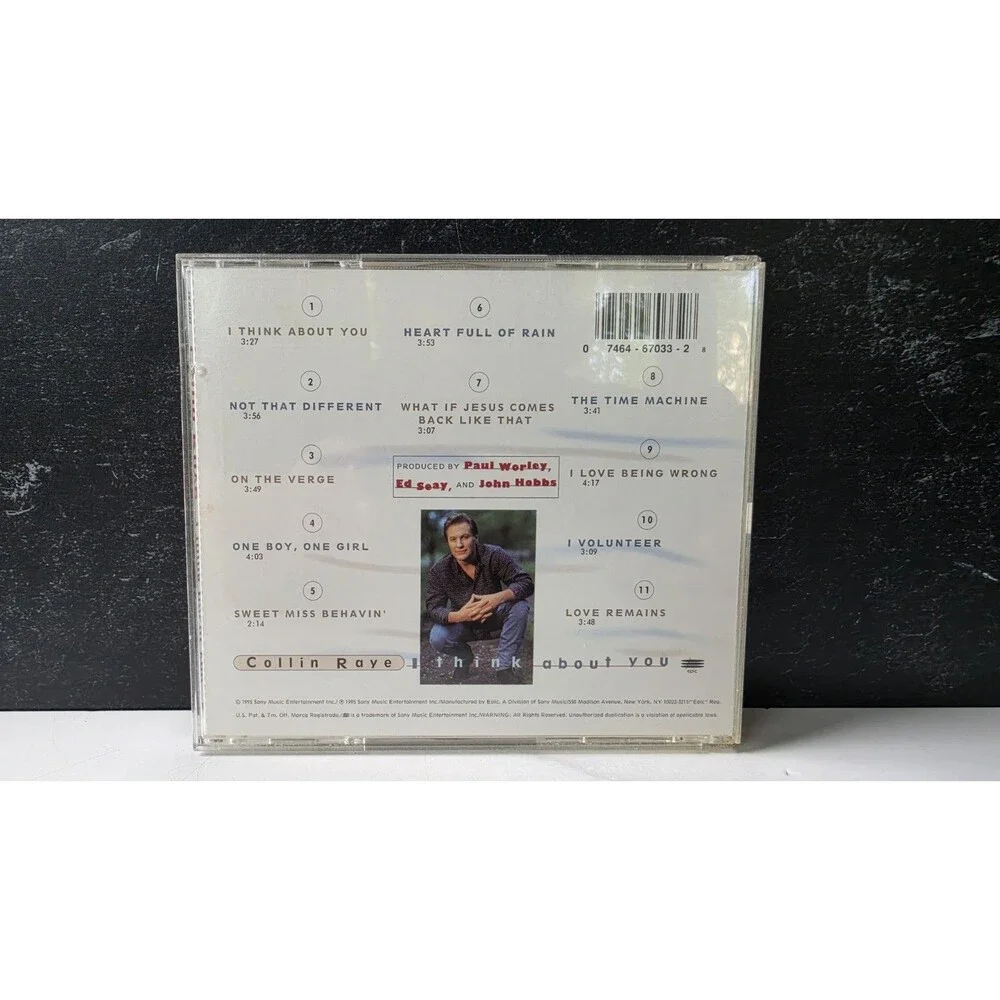 I Think about You by Raye, Collin (CD, 1995)